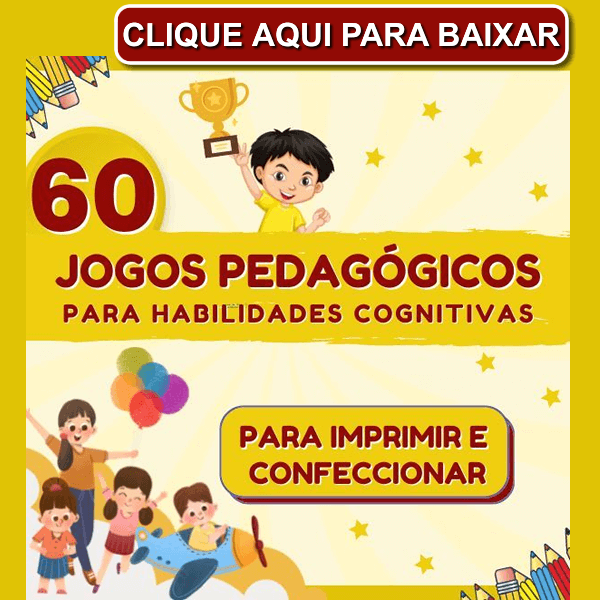 60 Jogos Pedagógicos Para Habilidades Cognitivas Quartetoemcy 3653