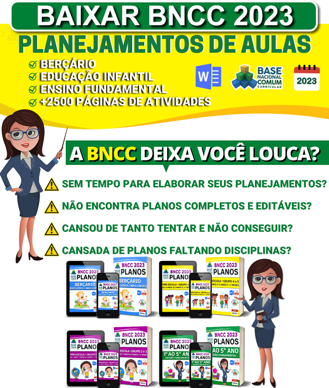 Planejamentos de Aulas BNCC 2023 Planejamentos de Aulas BNCC 2023